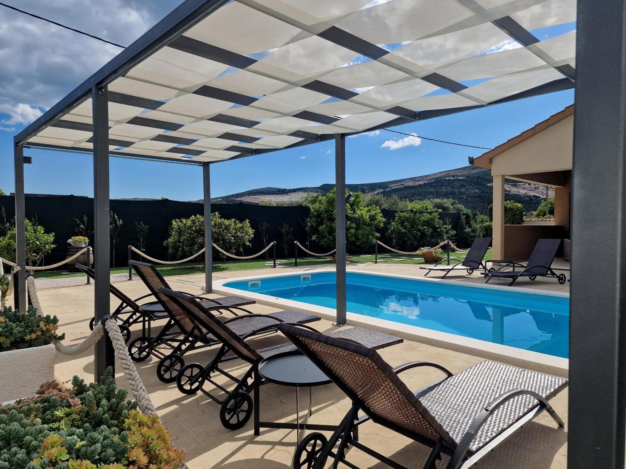 Beautiful Holiday Home "Villa Luka" Kastel Stafilic Luaran gambar